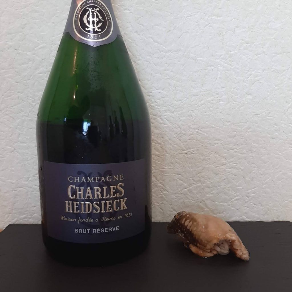 アナゴ×シャルル・エドシック ブリュット レゼルヴ（Charles Heidsieck Brut Réserve）