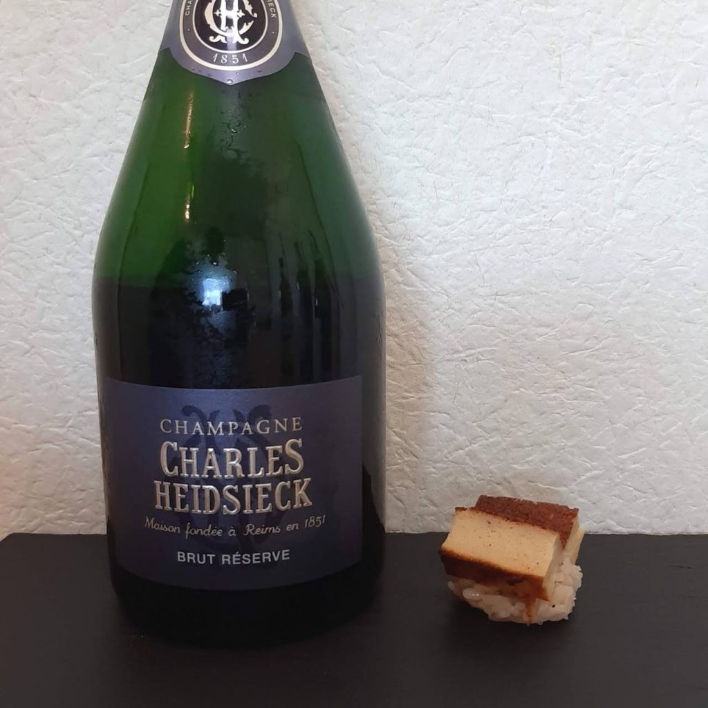 玉子焼き×シャルル・エドシック ブリュット レゼルヴ（Charles Heidsieck Brut Réserve）