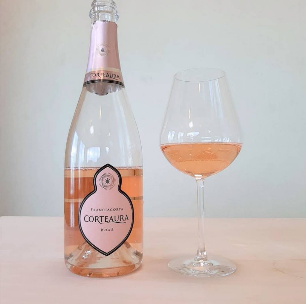 オニカサゴ×コルテアウラ フランチャコルタ ロゼ（Corteaura Franciacorta Rosé）