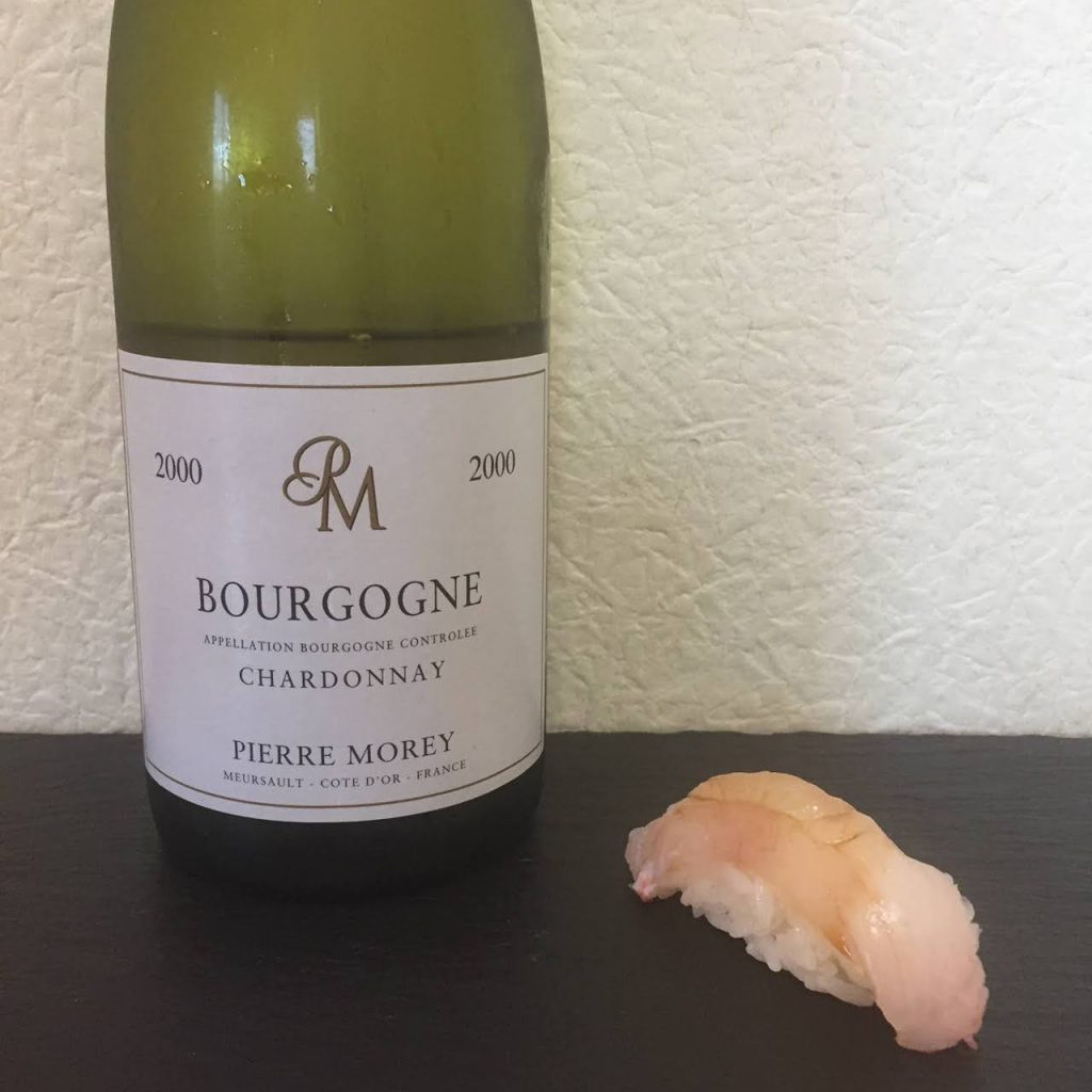 オニカサゴ×ピエール・モレ ブルゴーニュ シャルドネ 2000（Pierre Morey Bourgogne Chardonnay 2000）